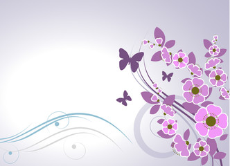 floral design card
