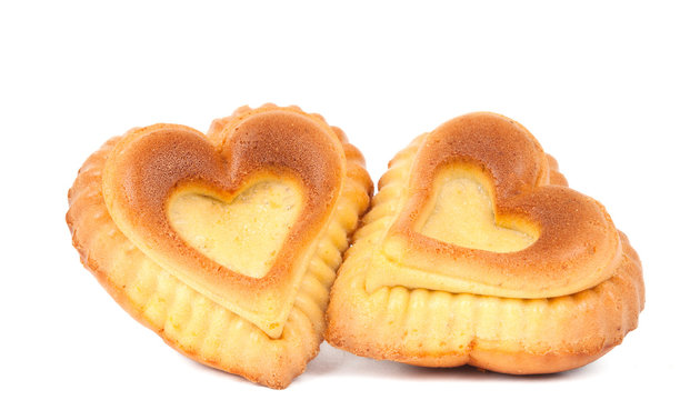Muffins in a heart