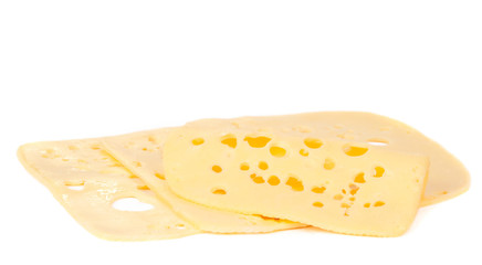 Swiss cheese, sliced