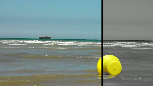 Bou&eacute;e de chenal traversier