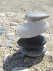 Fototapeta na wymiar kamień na plaży