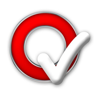 Marketing Stamp Template (tag sticker label red blank)