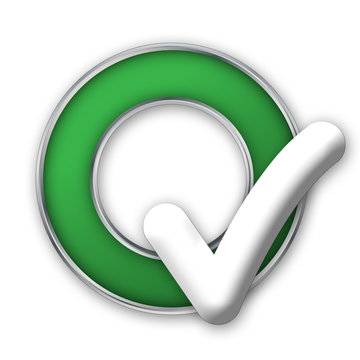 Marketing Stamp Template (tag sticker label green blank)