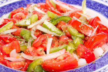 fresh ready made Portuguese salad