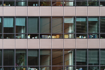 Fassade eines Bürogebäudes