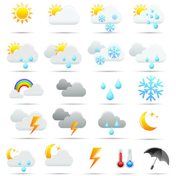 20 Pictos meteo