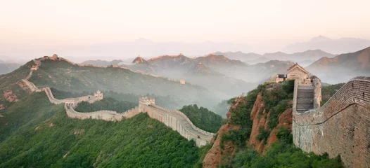 Foto op Canvas Grote muur van China © Li Ding
