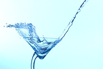 blue fresh  cocktail