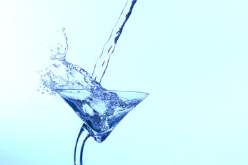 blue fresh  cocktail