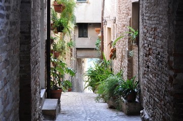 narrow backstreet
