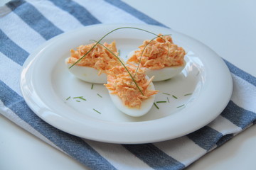 stuffed eggs