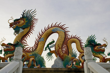 Fototapeta premium dragon statue