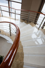 marble stairs