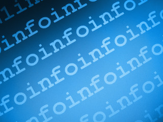 info - diagonal text...