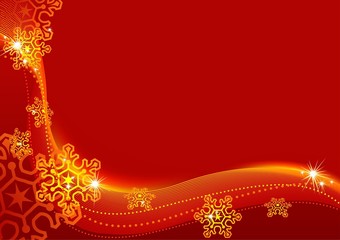 Christmas Greetings - Abstract Background Illustration