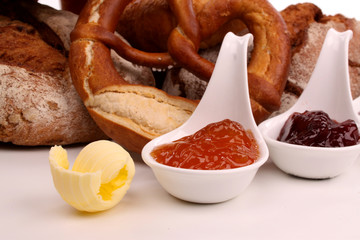 Bread and marmalade