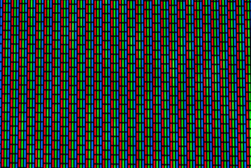TV noise with moire effect
