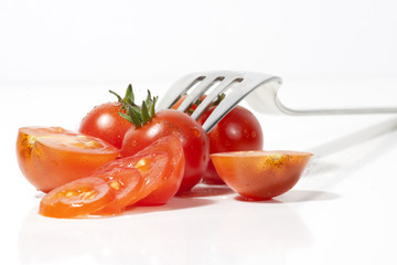 Tomaten durcheinander