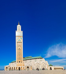 Obraz premium Hassan II Mosque Casablanca