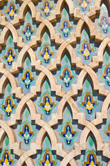 Hassan II Mosque Casablanca detail © Dario Bajurin