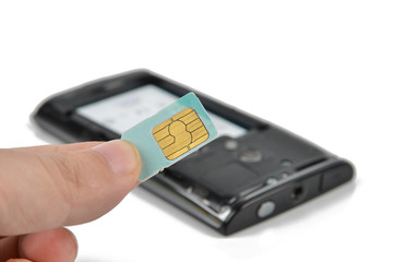 Smart phone and sim card