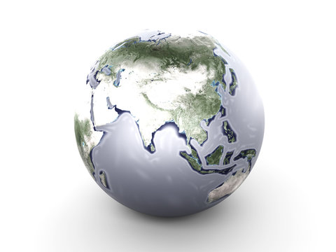 Globus - Asien