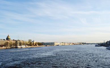 View of the Neva river