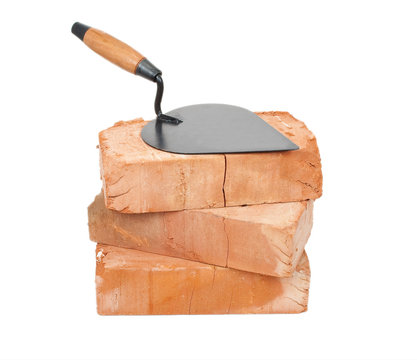 Trowel On Bricks