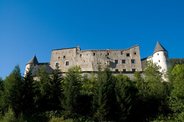 Fototapeta na wymiar Blick au Schloss Naudersberg