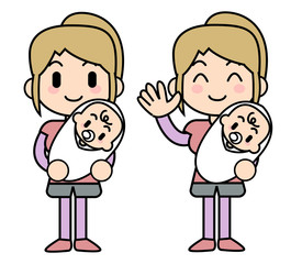 ママと赤ちゃん