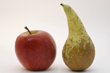 Apfel und Birne