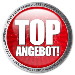 Top Angebot! Button, Icon