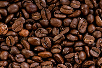 coffee beans texture