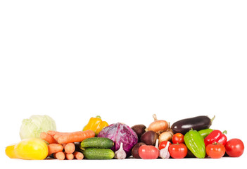 Assortment of fresh vegetables
