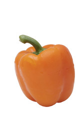 Orange pepper isolated