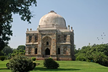 Kissenbezug Lodi Garden, New Delhi © lamio