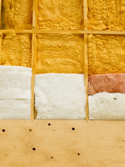 Wall insulation to save heating energy