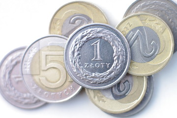 Polska waluta złotówki zł