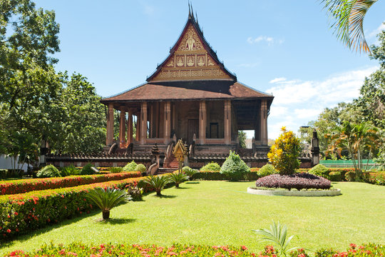 Ho Phra Kaew, Tempel in Vientiane, Laos