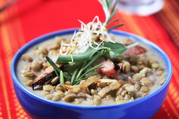 Lentil soup