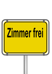 Schild Zimmer