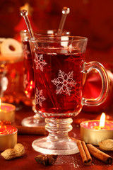 Hot wine punch