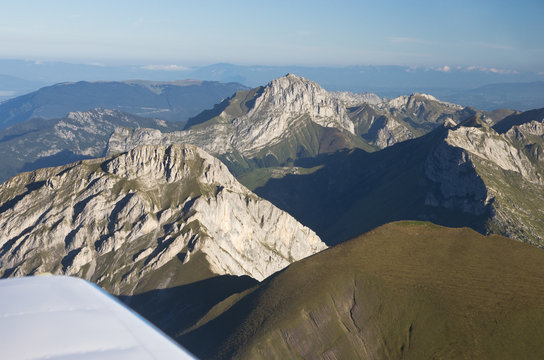 La Tournette, vue aérienne (Haute Savoie-74)