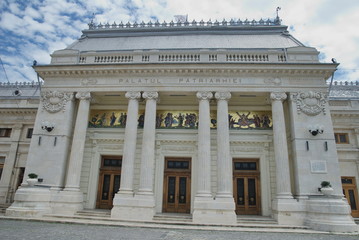 Obraz premium patriarchy palace in Bucharest, Romania