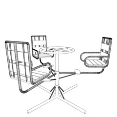 Carousel For Children Vector 16