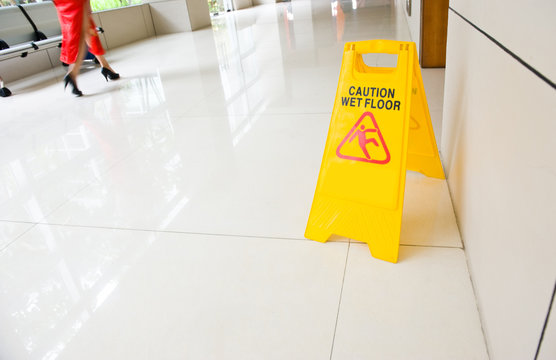 Caution Wet Floor