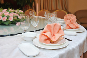 Chinese dinner table