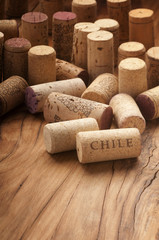 used wine corks