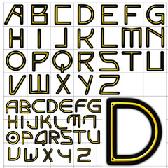 abc alphabet background elektora design