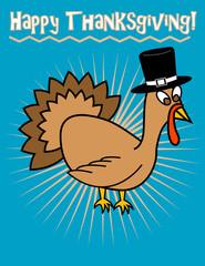Happy Thanksgiving! Clip Art, Vector eps 8